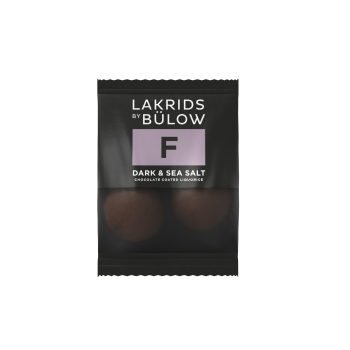 Lakrids by Bülow F - Dark & Sea Salt Mini 12g